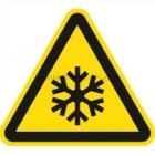 Warnung vor niedriger Temperatur nach ISO 7010 (W 010)