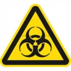 Warnung vor Biogefährdung nach ISO 7010 (W 009)
