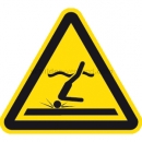 Gefahrenschilder: Warnung vor flachem Wasser (Kopfsprung) nach ISO 20712-1 (WSW 006)