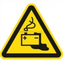 Gefahrenschilder: Warnung vor Gefahren durch Batterien nach ISO 7010 (W 026)