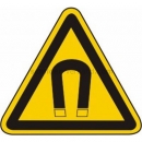 Gefahrenschilder: Warnung vor magnetischem Feld (BGV A8 W 13)