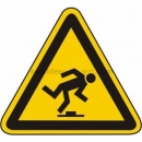 Gefahrenschilder: Warnung vor Stolpergefahr (BGV A8 W 14)