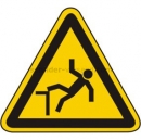 Gefahrenschilder: Warnung vor Absturzgefahr (BGV A8 W 15)