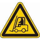 Gefahrenschilder: Warnung vor Flurförderzeugen (BGV A8 W 07)