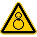 Gefahrenschilder: Warnung vor Einzugsgefahr (BGV A8 W 30)