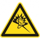 Gefahrenschilder: Warnung vor Gehörschäden (BGV A8 W 84)