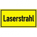 Gefahrenschilder: Laserstrahl