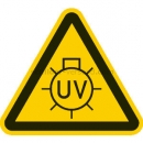 Gefahrenschilder: Warnung vor UV-Strahlung