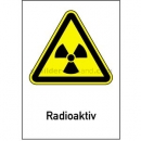 Gefahrenschilder: Kombischild Radioaktiv